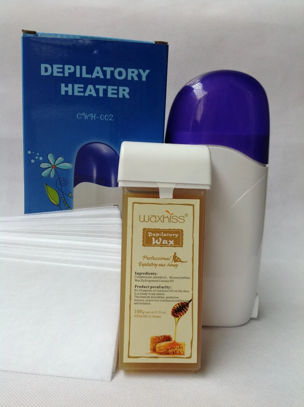Honey Depilatory Wax 100g Cream For Hair Removal Epilator 110V / 220