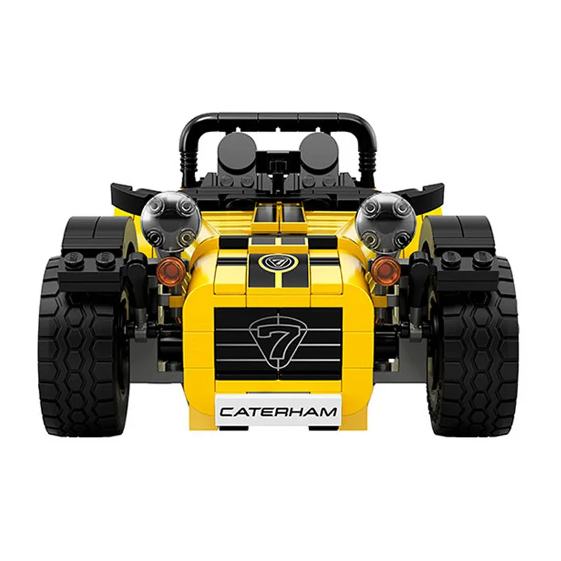 Новый 771 шт. yile 006 Caterham семь 620R спортивный автомобиль набор строительных блоков