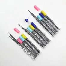 4 шт./лот, 2,0 мм, механический карандаш, Сменная Трубка, HB 0,9 мм, автоматические стержни для карандаша, школьные офисные принадлежности