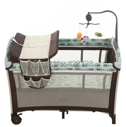2016 Kids Sleeping Bags Pillow Cribs For Twins Babies Baby Crib Bp Multifunctional Folding Baby Bed Fashion Game Bedding Set Wholesale Mother & Kids