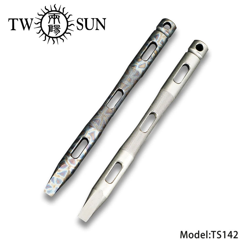 TWOSUN оригинальный Crowbar TC4 Titanium Prybar многофункциональный инструмент для улицы