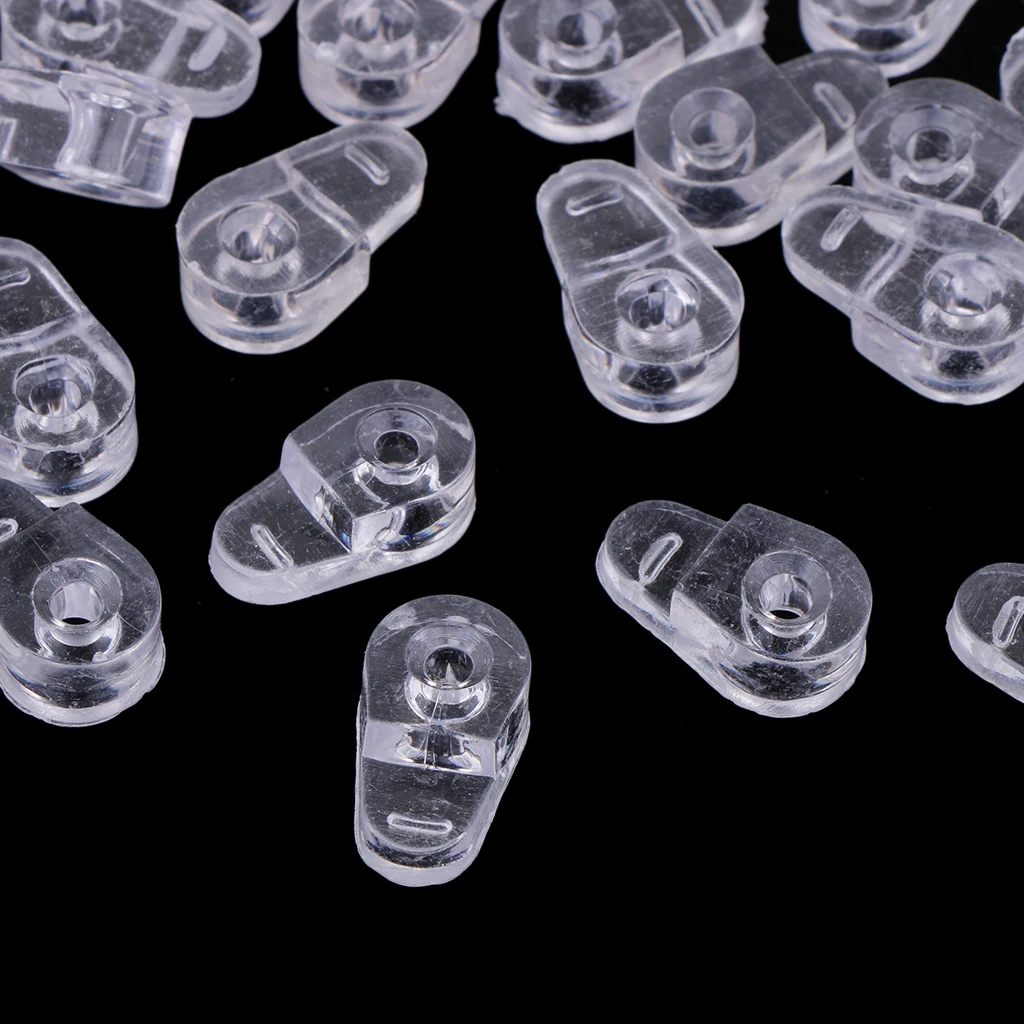 300pcs Glass Panel Screen Clips Skid Resistance Clamp Mirror Window Retainer