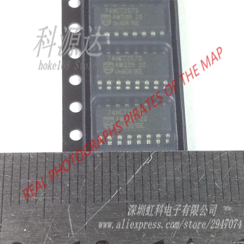 

10pcs/lot 74HCT257D 74HCT257 Quad 2-input multiplexer 3-state 16-SOIC