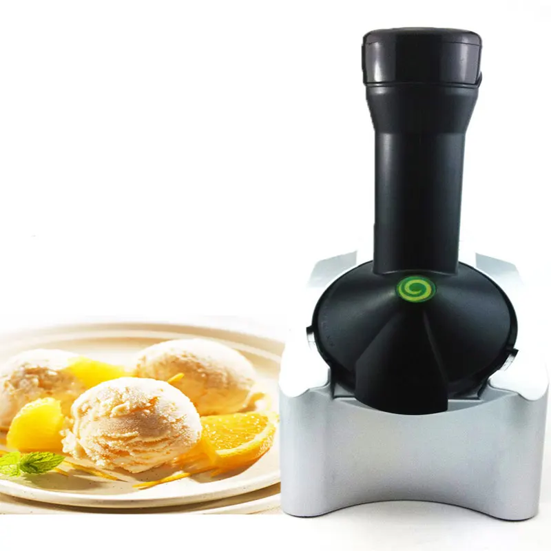New Electric Automatic Fruit Ice Cream Maker Household Appliances Kitchen Tools Children DIY Ice Cream Machine Drop Shipping