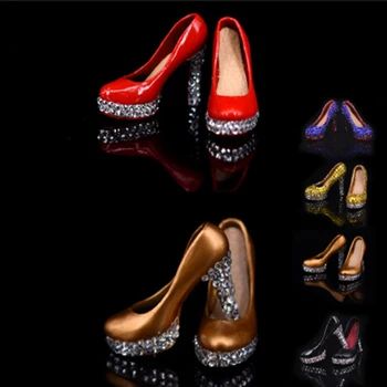 

1/6 Beautiful Pumps High Heels Shoes Model for 12''Female Figures Accessories