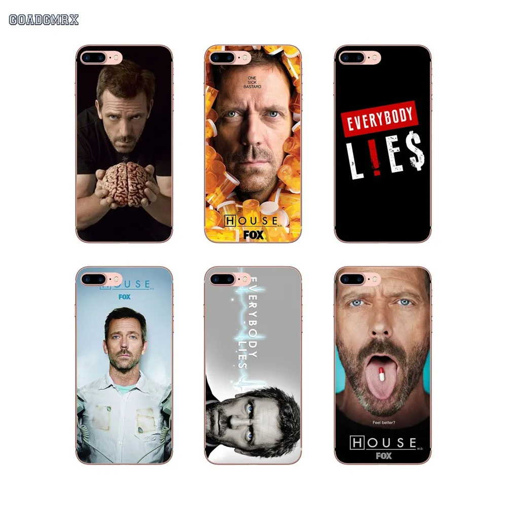 Силиконовый чехол для Samsung Galaxy S2 S3 S4 S5 Mini Alpha S6 S7 edge S8 S9 Plus J1 Grand Prime телефона Dr Gregory House