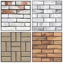 30*30cm PVC Waterproof Stereo Brick Pattern Wallpaper For Walls Roll 3D Living Room Bedroom Stone Brick Wall Paper Home Decor 30*30cm PVC Waterproof Stereo Brick Pattern Wallpaper For Walls Roll 3D Living Room Bedroom Stone Brick Wall Paper Home Decor