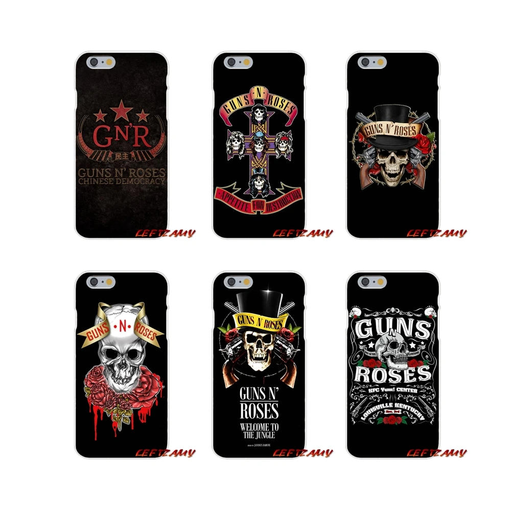Guns n roses музыка в стиле ретро на гибких ремешках силиконовый чехол для Xiaomi Redmi Note 6A