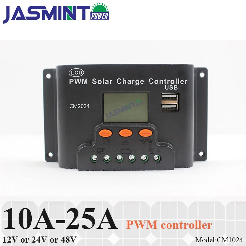 

10A 15A 20A 12V/24V auto work 48V PWM SOLAR charge controller with LCD display,charge regulator for only lead acid battery