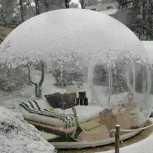 Открытый кемпинг прозрачный пузырь палатка дешевые ясный газон надувной купол палатка надувная комната пузыря, свадебные палатки для продажи