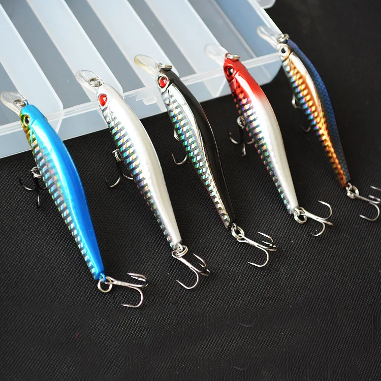 Жесткий Bait Minnow ZZ рыбалка 1 шт. 12 г 9 8 см рыболовные снасти приманки зимняя