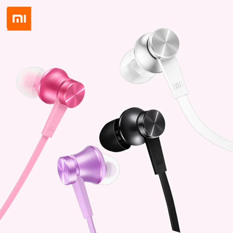 

100% Original Xiaomi Piston In-Ear Stereo Earphone with Mic Remote Control Music In-ear for Xiaomi Mobile Phone Computer PC