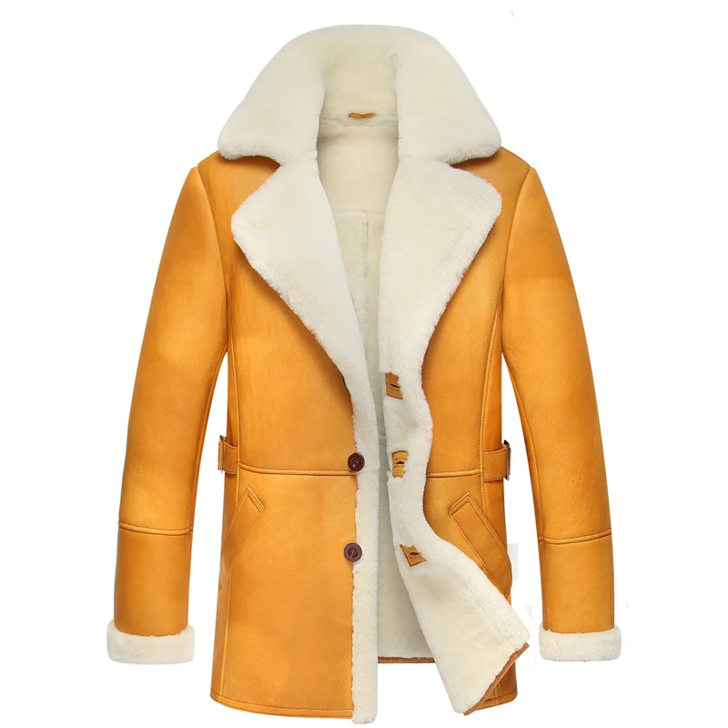 Luxury Shearling Coats Han Coats