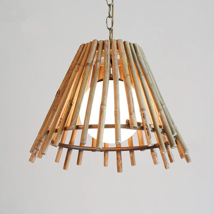 

Pendant Lights personality of American Japanese Korean bamboo bar of Southeast Asian Art of Chinese bamboo Chande LU718112