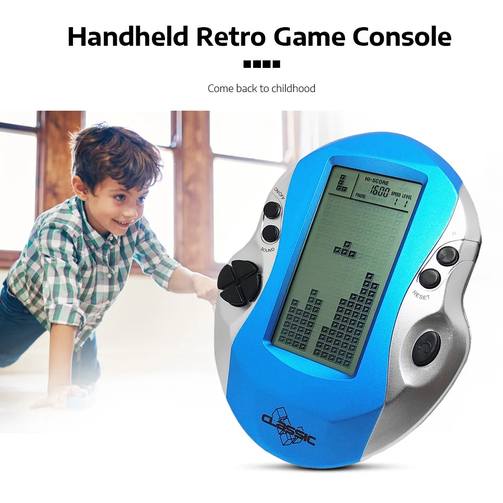 Retro Portable Mini Handheld Game Console for Kids Best Gift 4.1 Inch