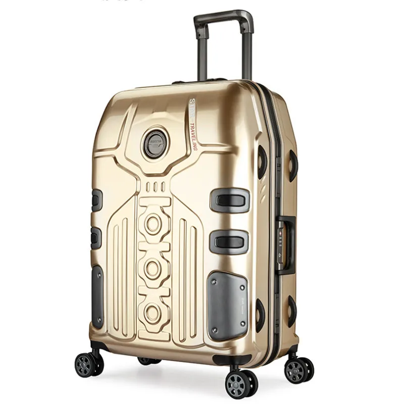 

Customs lock /22/26/29inch trolley case,aluminum frame luggage wheel caster suitcase men and women boarding BOX,Roller box,