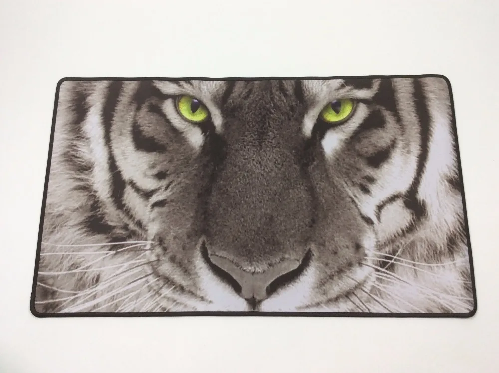  Mairuige Shop Face of The Tiger Large Game Gaming Mouse Pad High Quality DIY Picture with Edge Lock