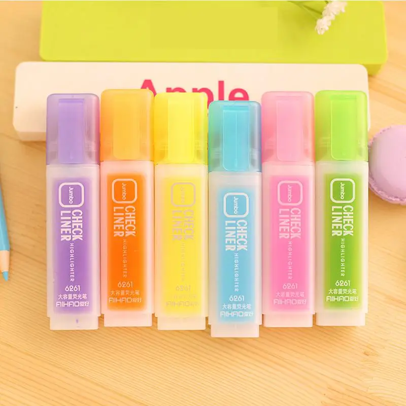 Buy Jonvon Satone 6 Colors Highlighter Pen Stationery