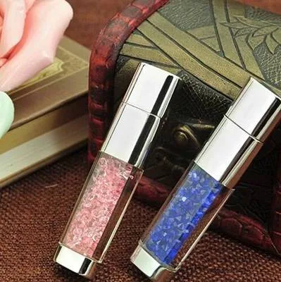 

Real Capacity Jewelry Crystal Diamond Memory Stick Usb Flash Drive 64GB 32GB 16GB 8GB 2.0 Mini Usb 128GB Pendrive Girl Gift