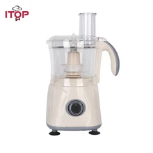 ITOP многофункциональный пищевой миксер коммерческий блендер устройство резки овощей и фруктов Мясорубка Кухонные комбайны 110 В/220 В