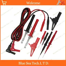 Автомобильное обслуживание и Мультиметр отраслям test tool дети/sets. Пирсинг Клип + тестовая линия + крокодил + наконечник зонда 5 в 1 компл.