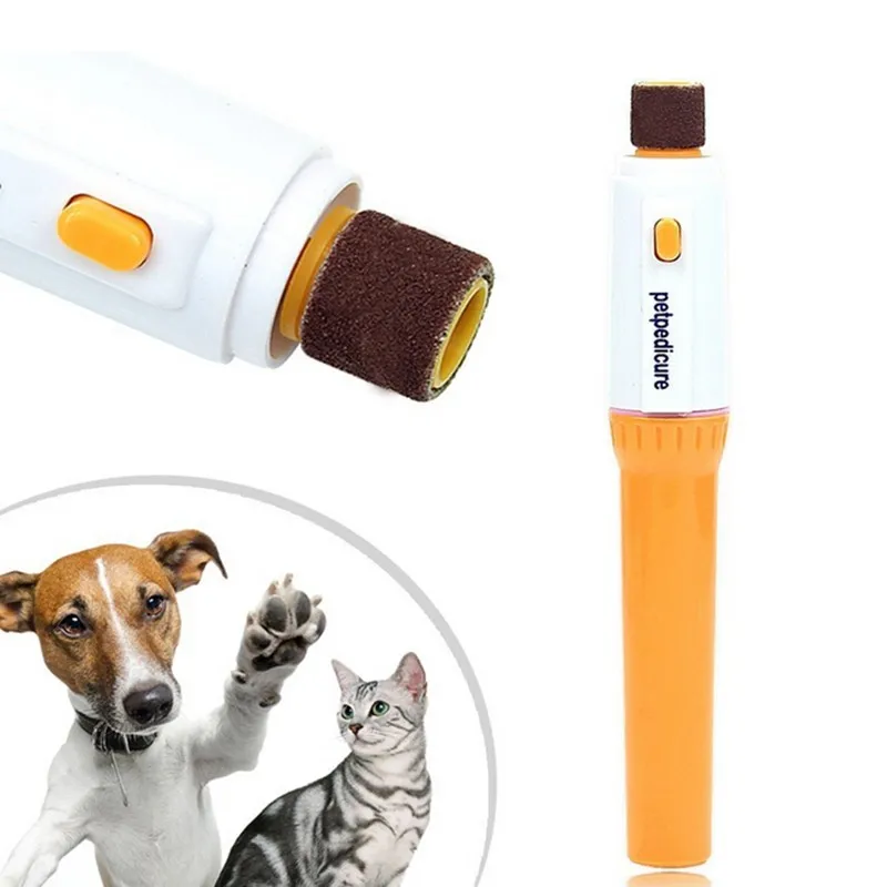 

Electric Pet Dog Cat Puppy Claw Toe Nail Pedicure Grinder Clipper Trimmer Tool Pet Accessory Care Tool Pedicure 1PCS