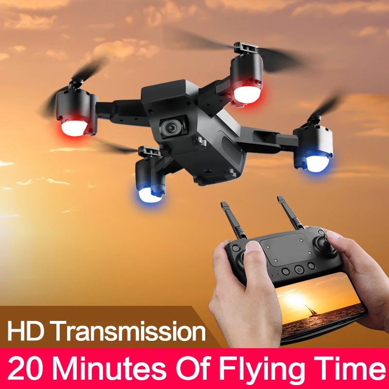 Дрон SMRC S20 с Hd 1080p Wifi камерой Квадрокоптер парящий Fpv Квадрокоптеры 5 Мп складной Rc