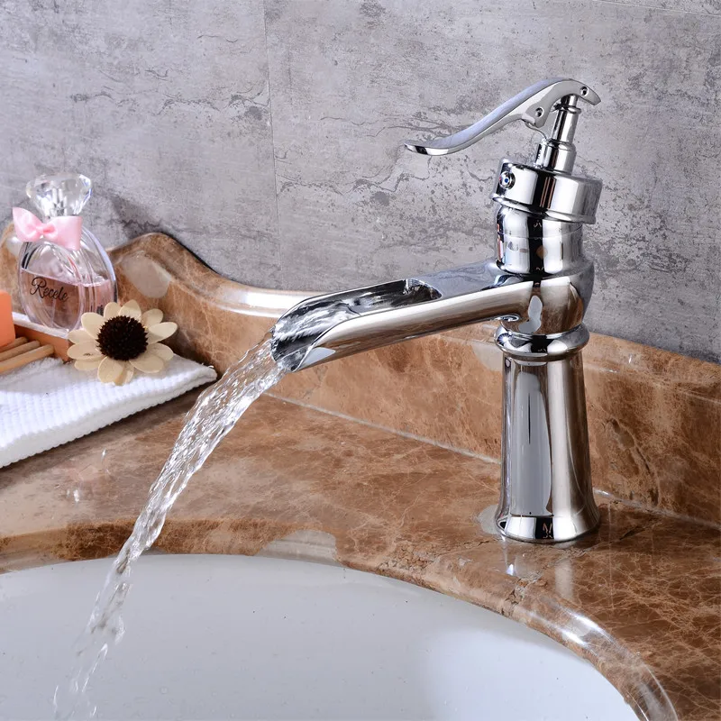 العتيقة شلال صنبور خمر حوض خلاط شلال حوض صنبور الحمام خلاط حوض المغسلة الحنفية الغرور الحنفيات FH6893