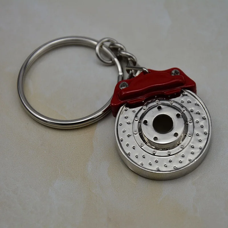 Car Parts Disc Brake Model Keychain Creative Fashion Hot