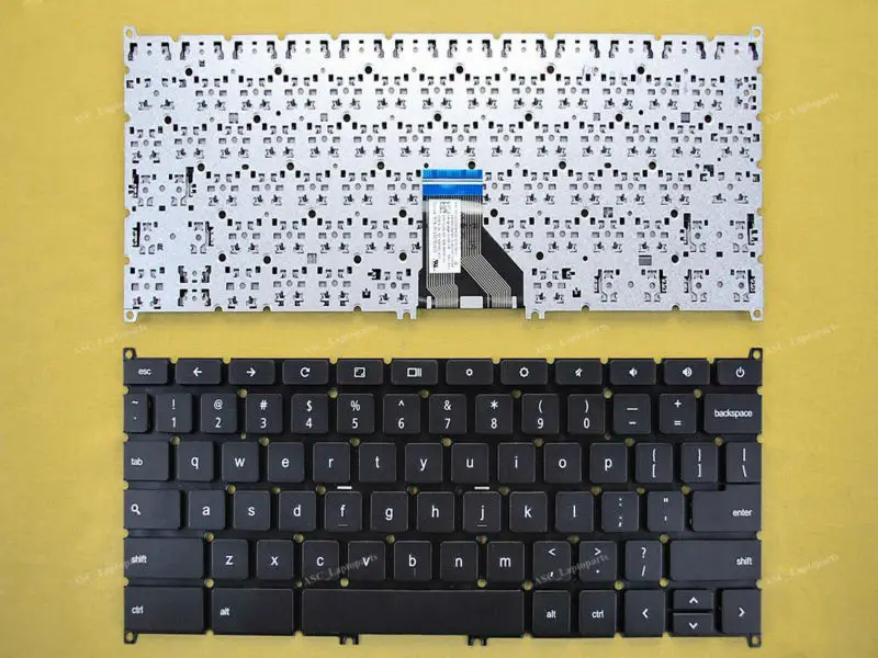 Nuova Tastiera Inglese Usa Per Laptop Acer Chromebook C720 C720P Nero Per Android