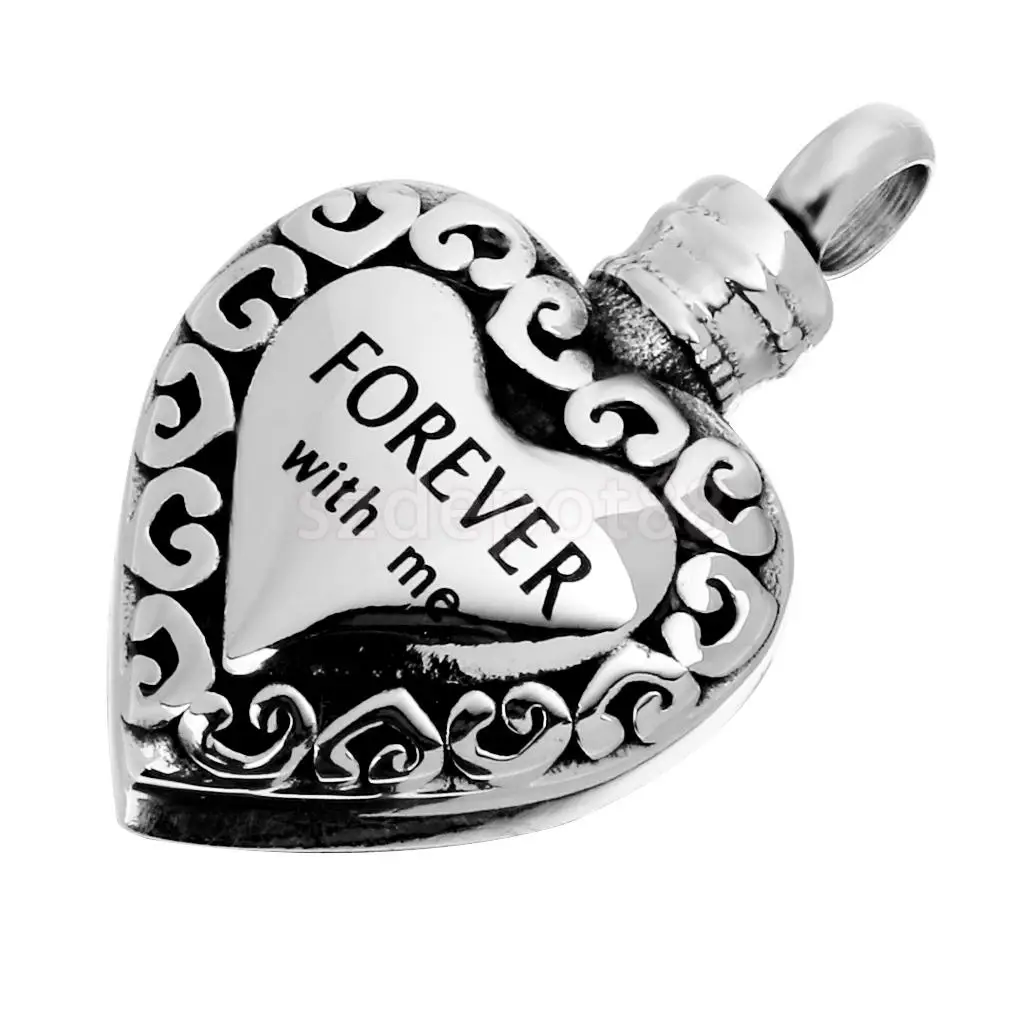 Новый резная памятная зола в форме сердца вечная со мной|cremation urn pendant|cremation urnscremation