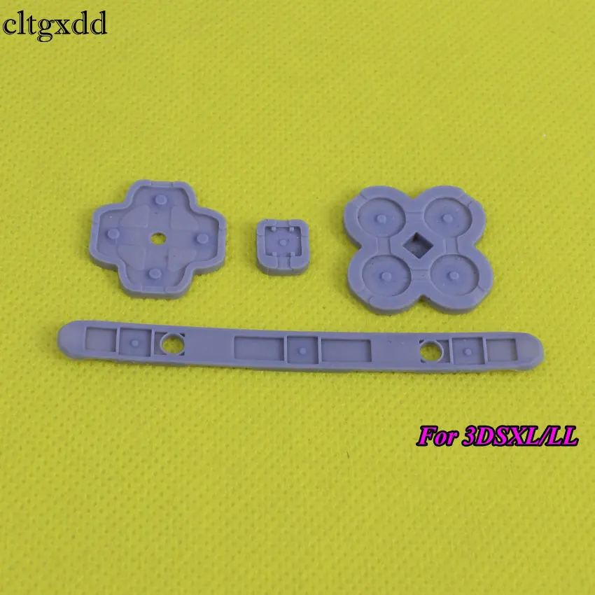 cltxdd Conductive Rubber Button D-Pad Pads Repair For WII Pro WIIU Pad for Nintendo GC DSL SNES NES For 3DS 3DSXL LL