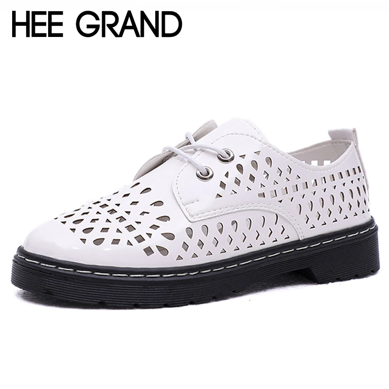 Hee grand/обувь с перфорацией типа броги женские оксфорды на платформе повседневная