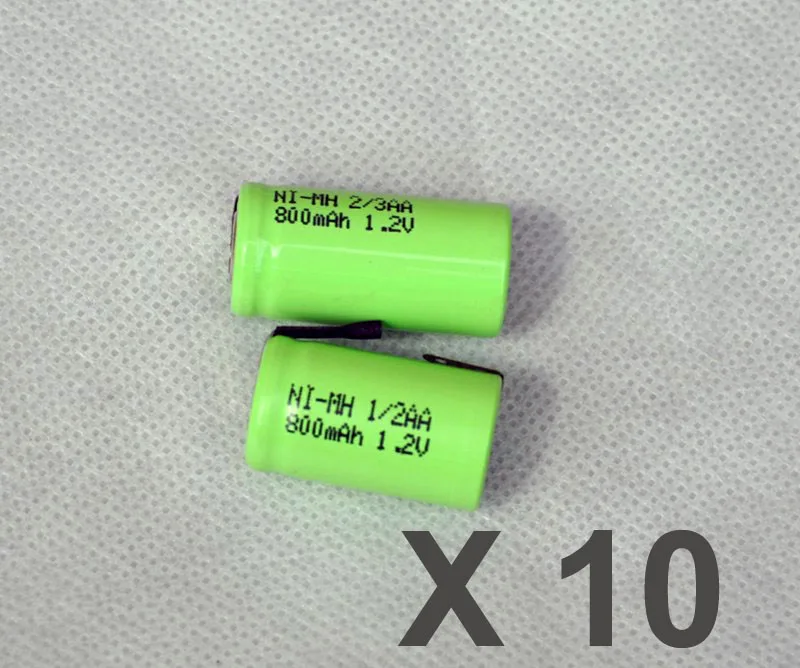 1 2aa rechargeable battery