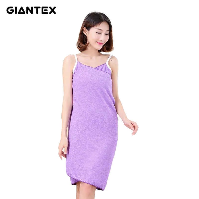 

GIANTEX Microfiber Bathroom Women Bath Towels for Adults Wearable Beach Towel Wrap Bath Towel Serviette De Bain Toalhas De Banho