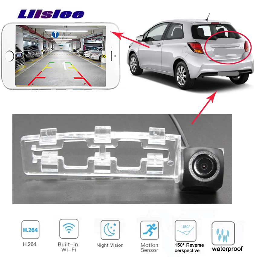 

LiisLee wireless Car camera For Toyota Corolla EX E120 E130 2000~2013 9TH For Toyota Corolla EX Night Vision car Backup camera