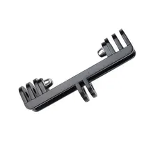 Dual Camera Holder Mount Double Bracket Adapter for Gopro Hero 5 4 3+ 3 SJcam SJ4000 Xiaomi Yi 4K Monopod Selfie Stick Tripod