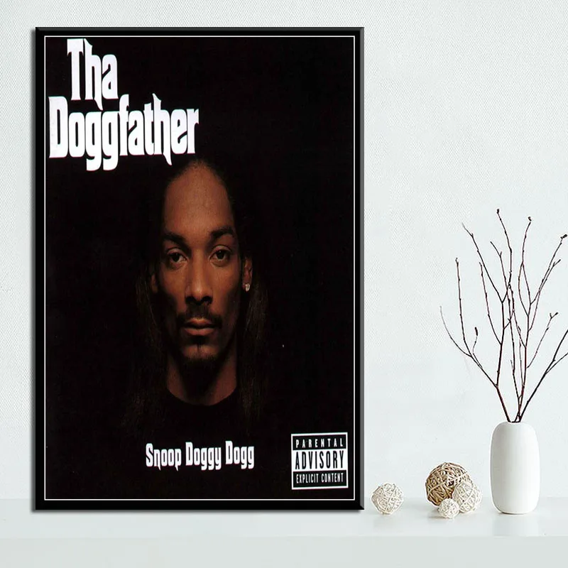 P629 Snoop Dogg Doggystyle Tha Doggfather Neva левая Горячая Альбомы для музыкальных выступлений, для чтения рэпа хип-хоп художественная живопись Шелковый Холст плакат настенный домашний декор