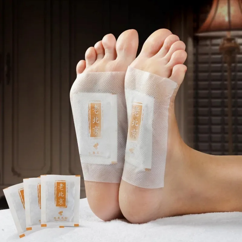 Buy 10pcs Anti Swelling Ginger Foot Patch Detox Foot