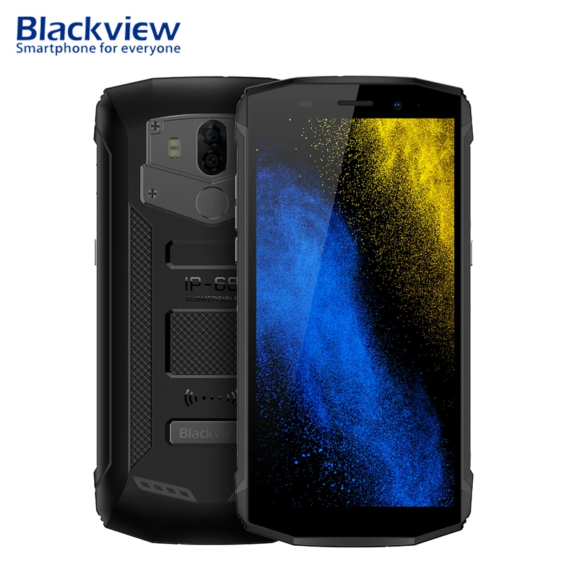 Blackview BV5800 IP68 Водонепроницаемый телефон 18:9 Android 8 1 четырехъядерный 2 ГБ + 16 Гб