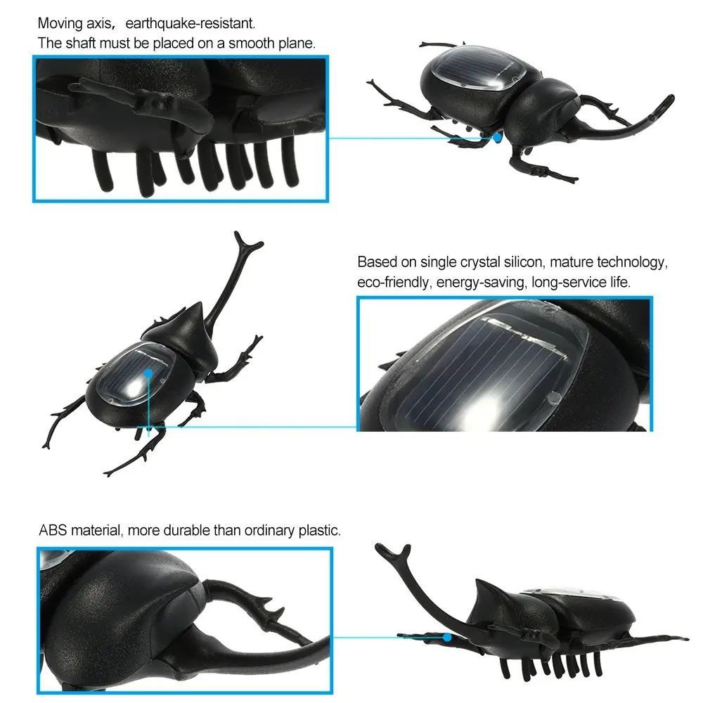 Милый Солнечный Жук солнечная игрушка детская обучающая игрушка