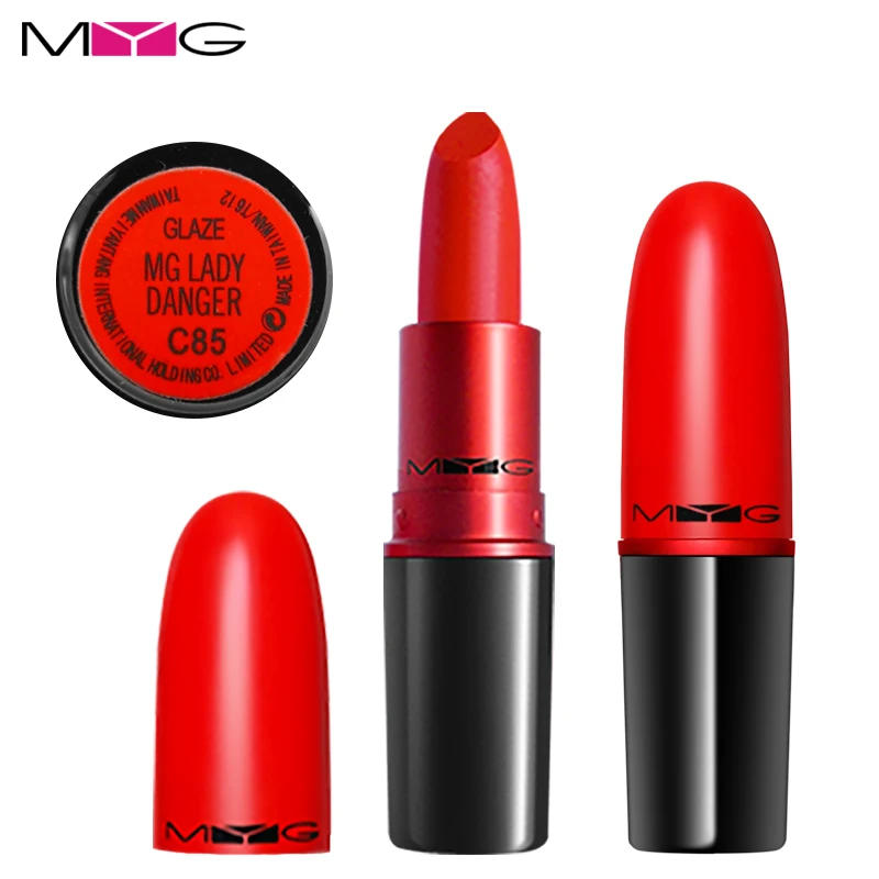 Матовая губная помада MYG яркая стойкая матовая помада|mate lip stick|matte lipstick lipmatte |