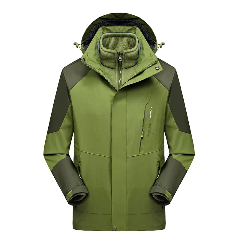 Mountainskin Mannen Vrouwen 3 In 1 Winter 2 Stuks Fleece Warme Jas Outdoor Sport Windjack Wandelen Kamperen Skiën Jassen Skijakke Mountainskin Mannen Vrouwen 3 In 1 Winter 2 Stuks Fleece Warme Jas Outdoor Sport Windjack Wandelen Kamperen Skiën Jassen Skijakke