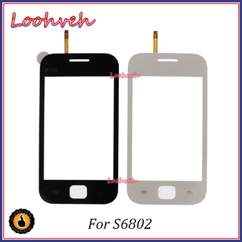 

10Pcs/lot High Quality 3.5" For Samsung Galaxy Ace DUOS GT-S6802 S6802 Touch Screen Digitizer Sensor Outer Glass Lens Panel