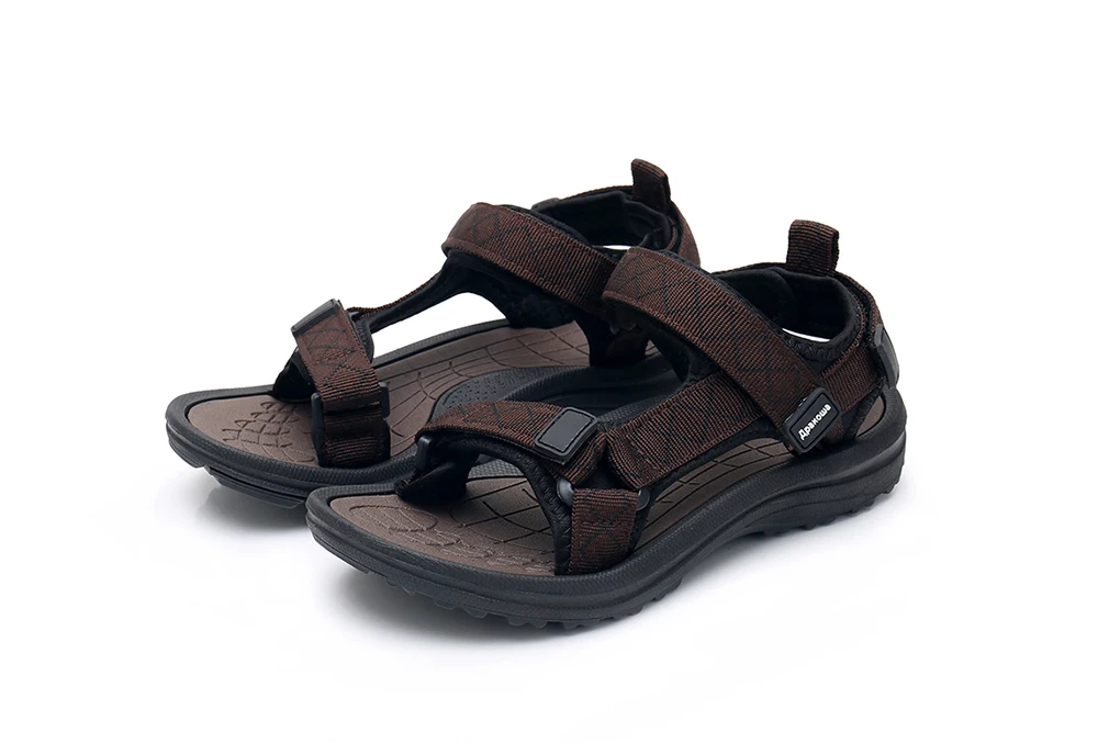 Apakowa Unisex Little Kid Boys Girls Summer Peep-Toe Beach Walking 3 Strap Sport Sandals Child Washable Quick Drying Water Shoes