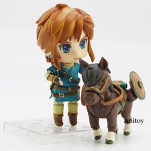 Legend of Zelda Breath of the wild Link 733 DX/ 733 Edition Nendoroid Doll PVC Action Figure Collectible Model Toy 10cm