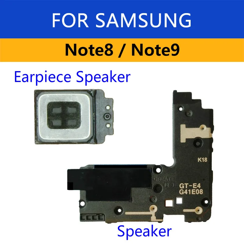 

Loud Speaker For Samsung Galaxy Note 8 N950 N950F Note 9 N960 N960F Buzzer Ringer Flex Cable Ribbon Repair Part Earpiece Speaker