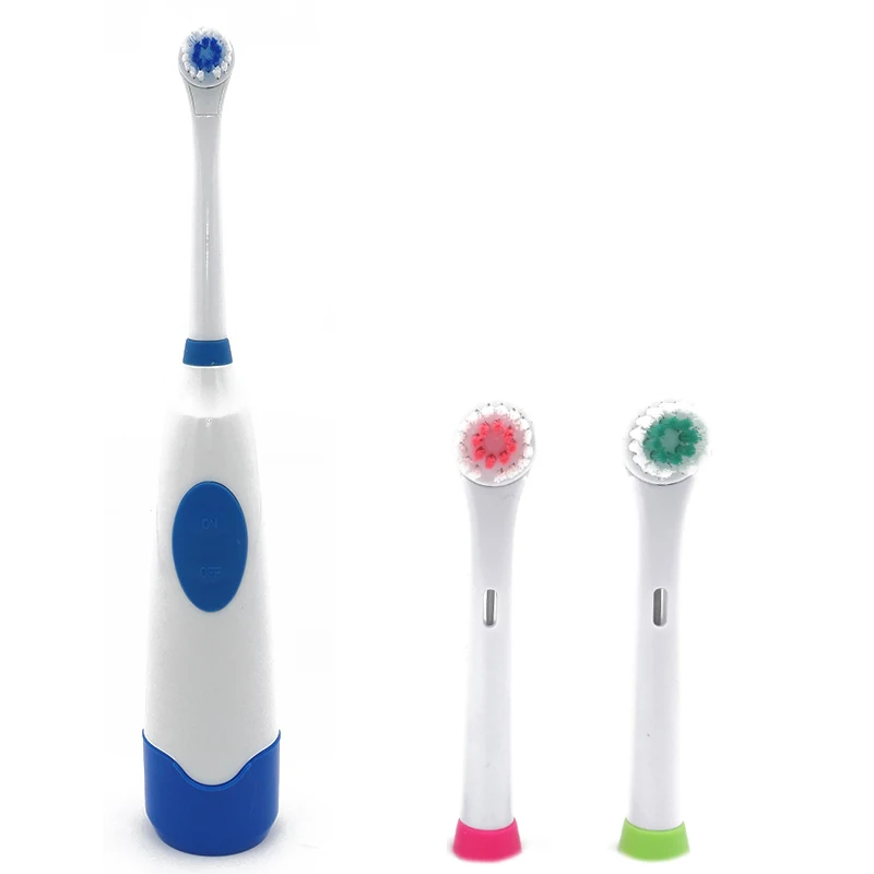 toothbrush electric battery toothbrushes brush operated teeth rotating heads silicone soft whitening whitener gum oral hygiene health