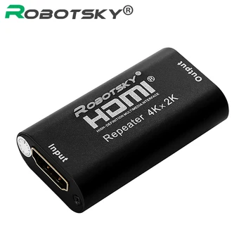 

1080p HDMI Repeater 4K*2K UHD HDMI Signal Amplifier UP to 40 Meters HDMI Splitter V1.4 3D for DVD Laptop HDTV High Quality