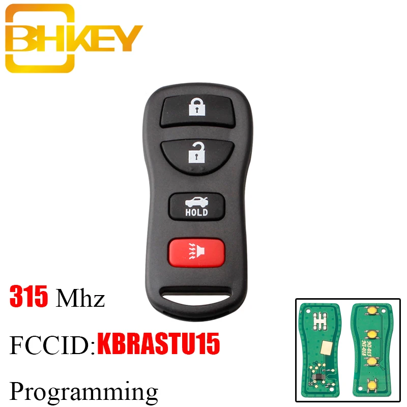 Пульт дистанционного управления BHKEY для Nissan Armada 4 кнопки 2005 2015 315 МГц Altima Maxima 2004 2006